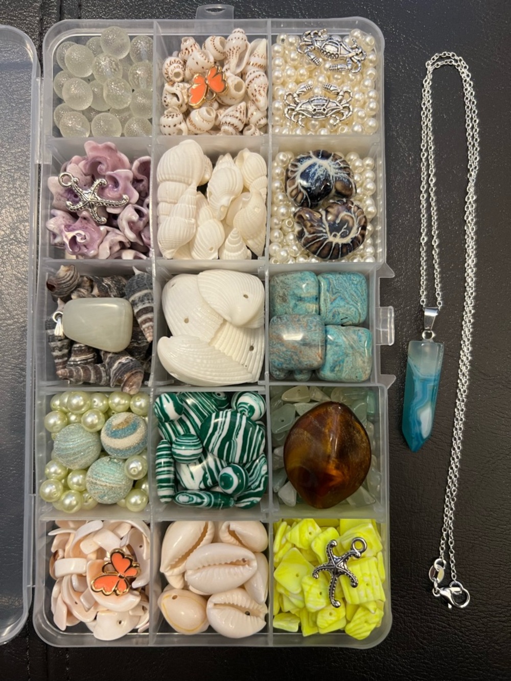 Craft Beads, BEACH FRONT PROPERTY, Jewelry Supplies, loose bulk beads